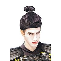Gothic Novelties Men's Sumo Wrestler Asian Warrior Gothic Costume Wig miniinthebox - thumbnail