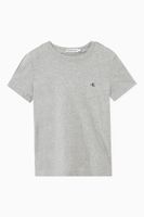 Fitted Logo Tape T-Shirt in Organic Cotton - thumbnail
