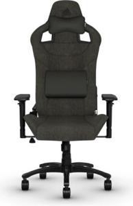 Corsair T3 RUSH Fabric Gaming Chair, 4D Armset, Improved Height Range, Steep Recline, Microfiber Neck & Lumbar Pillows, Charcoal - CF-9010057-WW