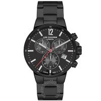 Lee Cooper Men's Multi-Function Black Dial Watch - LC07317.650 Lee Cooper Men's Multi-Function Black Dial Watch - LC07317.650