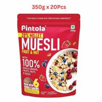 Pintola Muesli Fruit And Nut 350g (Pack Of 20)