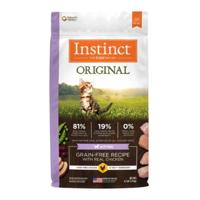 Instinct Original Grain Free Chicken Dry Kitten Food 4lbs