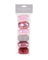 Homesmiths Christmas Wrapping Decoration Set Of 6