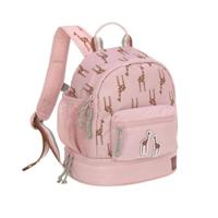 Lassig Mini Kids Backpack Safari Giraffe - Rose - thumbnail