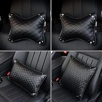 Cross Border Car Headrests Inlaid with Diamonds, Cute Women's Car Interior, Neck Protection Pillows for Car Use, Waist Support Pillows, And Throw Pillows Lightinthebox - thumbnail