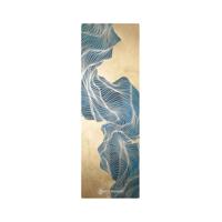 Shakti Warrior Ananda Kundalini Natural Rubber Yoga Mat - Gold (72-Inch x 24-Inch x 3mm Thickness)