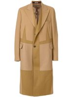 Alexander McQueen oversized single-breasted coat - NEUTRALS - thumbnail