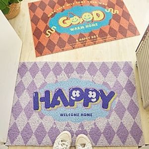 Door Rub Foot Mat Dirt Resistant Dirt Wear Anti-slip Silk Ring Mat Can Be Tailored Entrance Door Mat miniinthebox