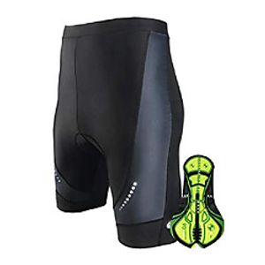 cycling shorts men coolmax padded -high waist,quick dry,breathable bicycle pants tights (l) blackgrey Lightinthebox