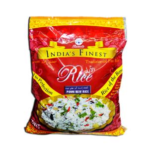 Peacock Ponni Raw Rice 5Kg