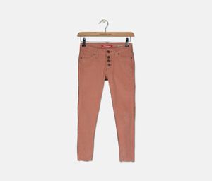 Girls Corduroy Button Fly Pants  Canyon Rose