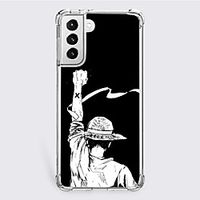 One Piece Cartoon Characters Phone Case For S22 S21 S20 Plus Ultra FE A72 A52 A42 S10 S9 S8 S7 Plus Edge Unique Design Protective Case Shockproof Dustproof Back Cover TPU Lightinthebox - thumbnail