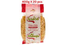 Al Khaleejia Macaroni Pipe Short R K-601 (Pack Of 20 X 400g)