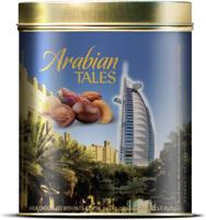 Arabian Tales Nuts & Dates In Tin 200Gm, Burj Al Arab Design