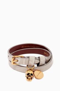 Double Wrap Bracelet in Leather