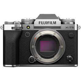 FUJIFILM X-T5 Mirrorless Camera Body Only, Silver