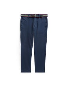 Belted Super Skinny Chino Pants - Navy Blue Belted Super Skinny Chino Pants - Navy Blue