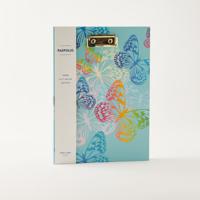 Eccolo Butterfly Print Padfolio