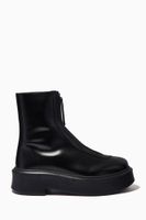 Zipped Boots in Calfskin Zipped Boots in Calfskin