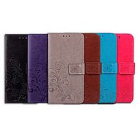 Case For Apple iPhone 6 / iPhone 6s Card Holder / Flip Full Body Cases Solid Colored / Mandala Soft PU Leather for iPhone 6s / iPhone 6 miniinthebox - thumbnail