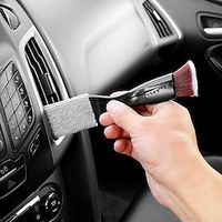 Effortlessly Clean Your Car's Interior with this Soft Brush Air Conditioner Cleaning Tool! miniinthebox - thumbnail