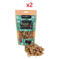 Green & Wilds Veggie Bakes Dog Treats 130G (Pack of 2)
