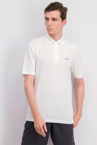 Mens 5 Iron Performance Golf Polo  White Pure