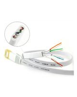 Trands CAT 7 Flat Networking Cable 1 Meter CA5154