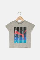 Toddler Girls Short Sleeve Screen Tee  Light Grey Heather - thumbnail