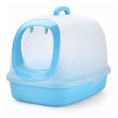 Nutrapet Cat Toilets Xxl Luxury Cat Litter Box 62 x 46 x 44 Cm, Blue