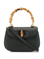 Gucci Pre-Owned Bamboo top-handle bag - Black - thumbnail