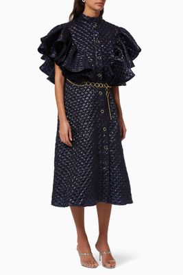 Frill Shirt Dress Frill Shirt Dress