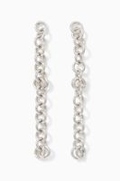 Anaka Sterling Silver Chain Earring - thumbnail