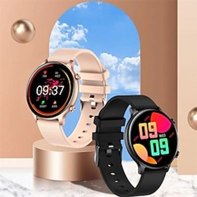 696 HT12 Smart Watch 1.32 inch Smartwatch Fitness Running Watch Bluetooth Pedometer Call Reminder Sleep Tracker Compatible with Android iOS Women Men Hands-Free Calls Message Reminder IP 67 45mm Lightinthebox
