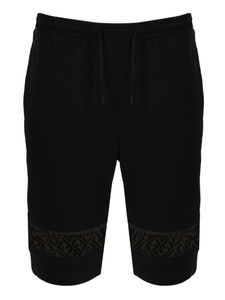 Mesh Logo Detail Long Shorts