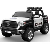 Megastar Ride On Car, 12 V Licensed Toyota Tundra Police Electric Truck For Kids (UAE Delivery Only)