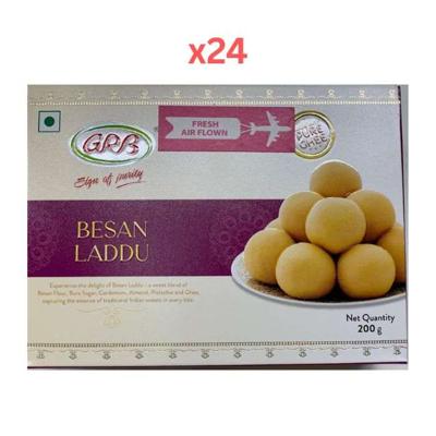 GRB GRB Besan Laddu 200gm Pack of 24