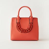 Sasha Tote Bag with Double Handle and Zip Closure