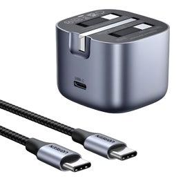 Ugreen Charger With USB-C Cable 1m Grey