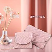 Portable Jewelry Pouch: Luxurious Storage Bag for Fine Jewelry, Lightweight and Elegant Travel Accessory for Folding and Storing Necklaces, Earrings, Bracelets, Rings, and Other Delicate Accessories Lightinthebox