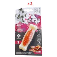 M-Pets Chewbo Bone Dog Toy Small Pack Of 2