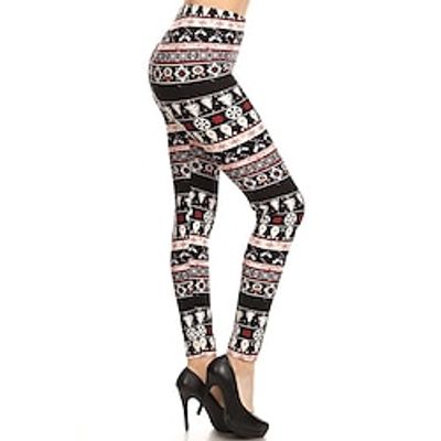 Santa Claus Leggings Jogger Pants Women's Christmas Christmas Christmas Eve Adults' Christmas New Year Eve Polyester Lycra Spandex Pants miniinthebox Santa Claus Leggings Jogger Pants Women's Christmas Christmas Christmas Eve Adults' Christmas New Year Eve Polyester Lycra Spandex Pants miniinthebox