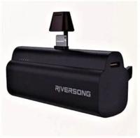 Riversong Mini PD Portable 5000mAh PD20W Lightning interface Power Bank, Black - RS.GO05LPRO-PB87.BK (UAE Delivery Only)