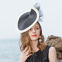 Tulle / Polyester Headbands with Color Block 1pc Special Occasion / Party / Evening Headpiece miniinthebox - thumbnail