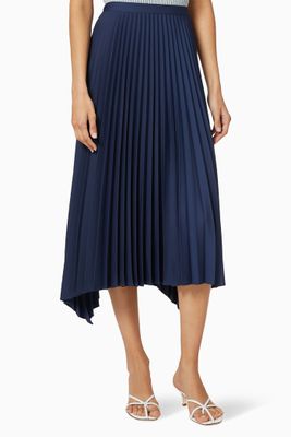 Asymmetrical Pleated Skirt Asymmetrical Pleated Skirt
