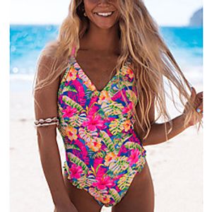 2021 new swimsuit european and american swimsuit one-piece v-neck swimsuit bikini ruffle swimsuit women swimwear bikini miniinthebox