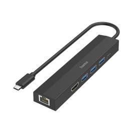 Hama Multiport 6 Ports USB-C Hub, Black (HAM-200144)