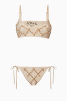 Mary Beth Bikini Set in Sustainable Lycra & Swarovski Crystals - thumbnail