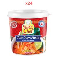 Super Chef Tom Yum Paste 400Gm (Pack Of 24)