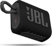 JBL Go 3 Black Portable Waterproof Wireless Speaker - thumbnail